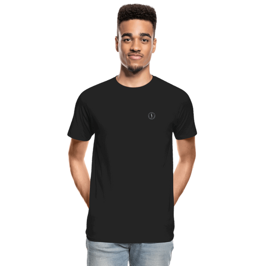 Premium Organic T-Shirt - black; Build your confidence