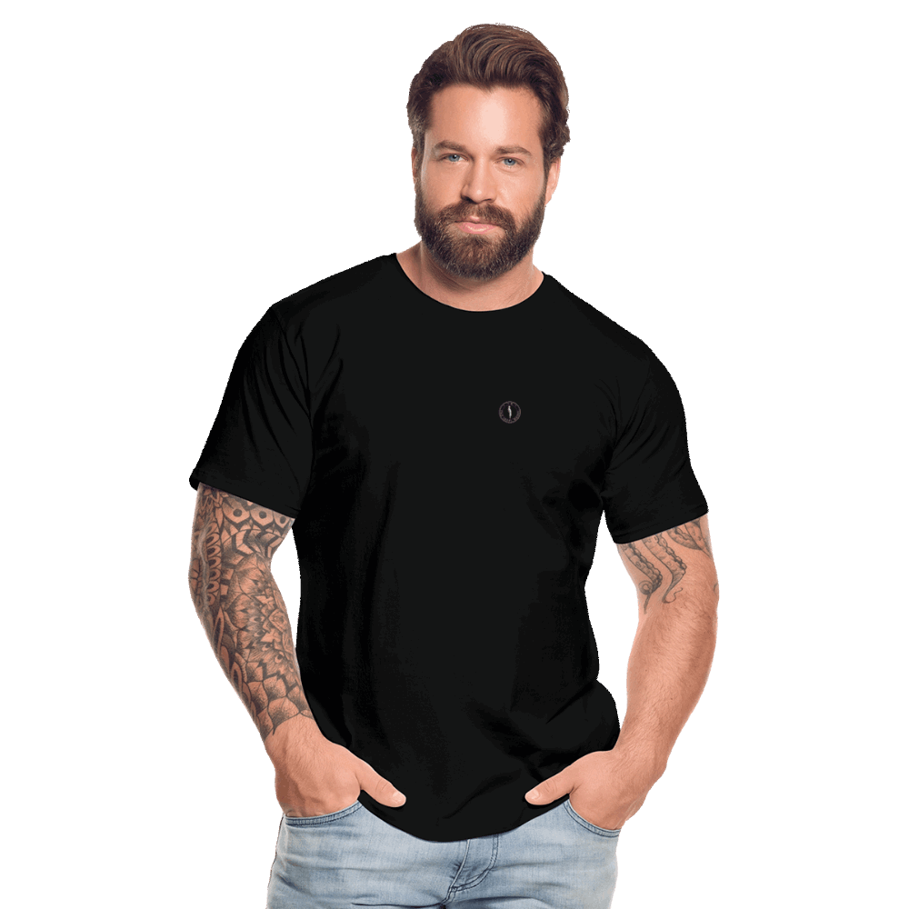 Premium Organic T-Shirt - black; Build your confidence