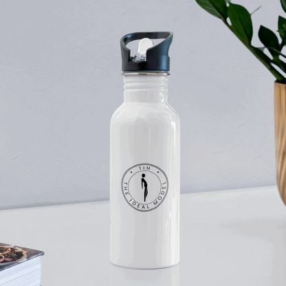 TIM Water Bottle - white; Build your confidence