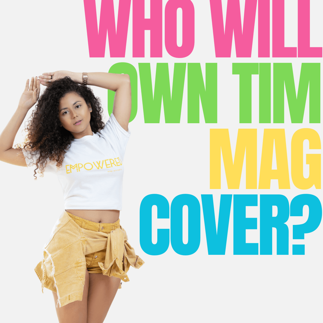 Who will be on the cover?; Build your confidence
