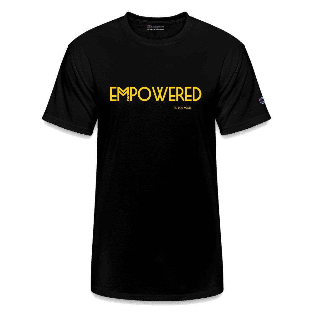 Empowered Shirt from Champion - black; Build your confidence